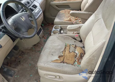 2006 Honda Odyssey Touring из США, поврежденный, VIN 5FNRL38856B033757